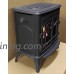 Thelin Echo Direct Vent (NG) Natural Gas or (LP) Propane Heater - Cast Iron Painted in Metallic Black - B06XXXVLXH